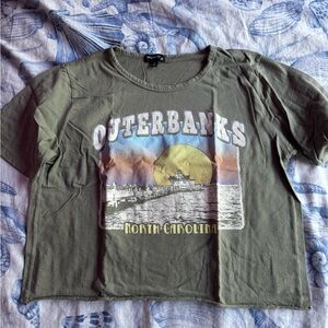 Outer Banks Graphic Kids T-Shirt - Green